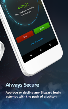 Herunterladen Battle.net Authenticator Werkzeuge für Android Bildschirmfoto 2