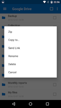 Herunterladen WinZip – Zip UnZip Tool Werkzeuge für Android Bildschirmfoto 7