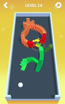 Herunterladen Rolling Domino Gelegentlich für Android Bildschirmfoto 4