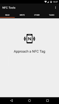 Herunterladen NFC Tools Werkzeuge für Android Bildschirmfoto 2