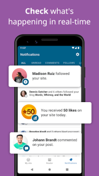 Herunterladen WordPress – Website-Builder Arbeit für Android Bildschirmfoto 5