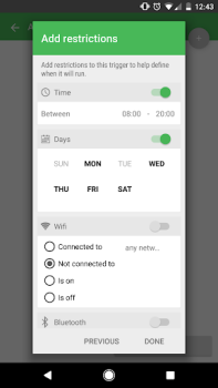 Herunterladen Trigger - Task Launcher Werkzeuge für Android Bildschirmfoto 4