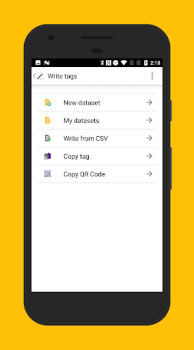 Herunterladen NFC TagWriter by NXP Arbeit für Android Bildschirmfoto 2