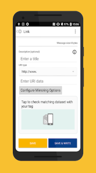 Herunterladen NFC TagWriter by NXP Arbeit für Android Bildschirmfoto 6