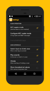 Herunterladen NFC TagInfo by NXP Werkzeuge für Android Bildschirmfoto 4