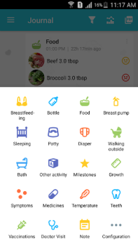 Herunterladen Rainbow - Journal & Activities Mutterschaft und Kindheit für Android Bildschirmfoto 4