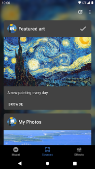 Herunterladen Muzei Live Wallpaper Personalisierung für Android Bildschirmfoto 4