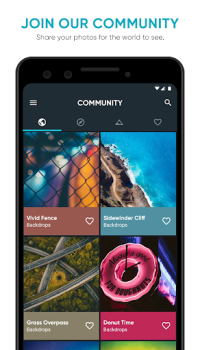 Herunterladen Backdrops - Wallpapers Personalisierung für Android Bildschirmfoto 4