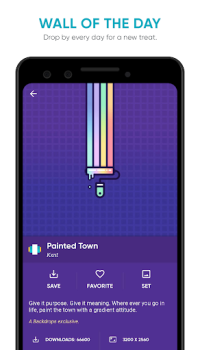 Herunterladen Backdrops - Wallpapers Personalisierung für Android Bildschirmfoto 6
