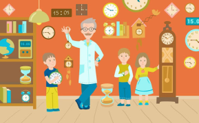 Herunterladen Clock time game hours, minutes Lernen für Android Bildschirmfoto 4