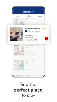 Herunterladen Booking.com: Hotels & Travel Reisen für Android Bildschirmfoto 2