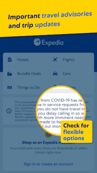 Herunterladen Expedia: Hotels, Flights & Car Reisen für Android Bildschirmfoto 3