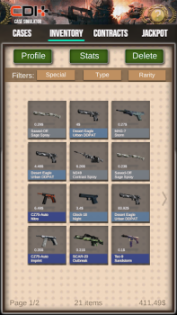 Herunterladen Open Case Simulator Simulatoren für Android Bildschirmfoto 6