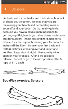 Herunterladen BodyFlex Gesundheit & Fitness für Android Bildschirmfoto 4