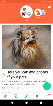 Herunterladen Animal and pet care diary Lebensstil für Android Bildschirmfoto 3