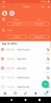 Herunterladen Animal and pet care diary Lebensstil für Android Bildschirmfoto 7
