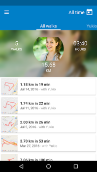 Herunterladen Dog Walk - Spazieren mit Hund Lebensstil für Android Bildschirmfoto 4