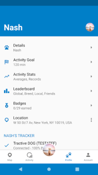 Herunterladen Tractive GPS für Hund & Katze Lebensstil für Android Bildschirmfoto 5