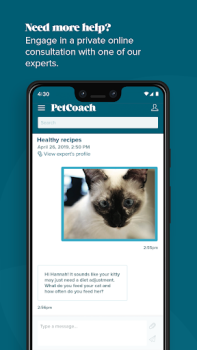 Herunterladen PetCoach Ask a vet online 24/7 Medizin für Android Bildschirmfoto 3