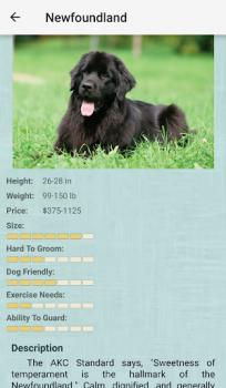 Herunterladen Dog Breeds Bücher und Leitfäden für Android Bildschirmfoto 2