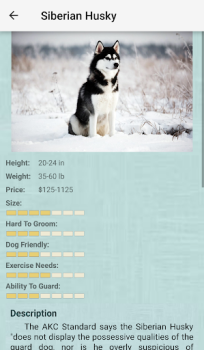 Herunterladen Dog Breeds Bücher und Leitfäden für Android Bildschirmfoto 6