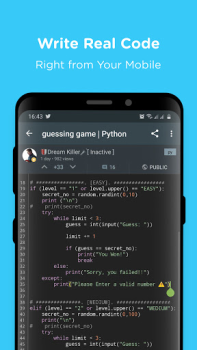 Herunterladen Sololearn: AI & Code Learning Bildung für Android Bildschirmfoto 4