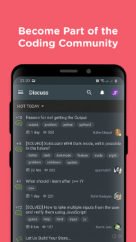 Herunterladen Sololearn: AI & Code Learning Bildung für Android Bildschirmfoto 6