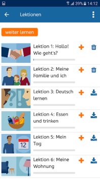 Herunterladen A1-Deutsch Bildung für Android Bildschirmfoto 2