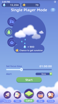 Herunterladen Focus Plant: Konzentration app Arbeit für Android Bildschirmfoto 6