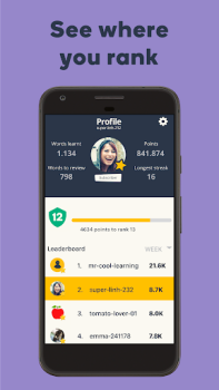 Herunterladen Memrise: Sprich neue Sprachen Bildung für Android Bildschirmfoto 7
