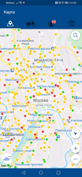 Herunterladen Московский велопрокат Велобайк Autos & Transport für Android Bildschirmfoto 3