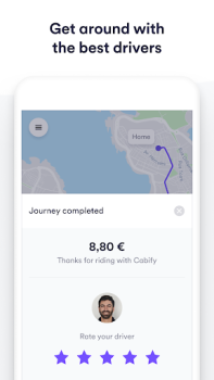 Herunterladen Cabify Karten & Navigation für Android Bildschirmfoto 3