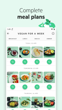Herunterladen Lifesum Kalorien Zähler & Diät Gesundheit & Fitness für Android Bildschirmfoto 6