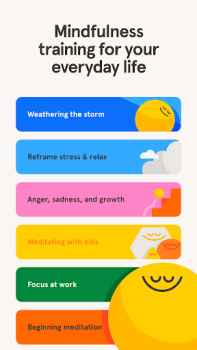 Herunterladen Headspace: Meditation & Schlaf Gesundheit & Fitness für Android Bildschirmfoto 3