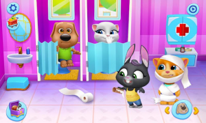 Herunterladen Mein Talking Tom: Freunde Gelegentlich für Android Bildschirmfoto 2