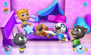 Herunterladen Mein Talking Tom: Freunde Gelegentlich für Android Bildschirmfoto 4