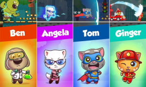 Herunterladen Talking Tom Candy Run Arkade für Android Bildschirmfoto 4