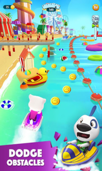Herunterladen Talking Tom Jetski 2 Gelegentlich für Android Bildschirmfoto 3