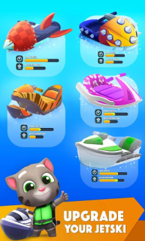 Herunterladen Talking Tom Jetski 2 Gelegentlich für Android Bildschirmfoto 5