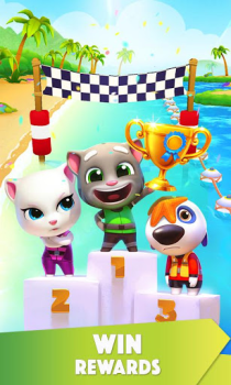Herunterladen Talking Tom Jetski 2 Gelegentlich für Android Bildschirmfoto 6