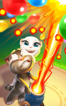 Herunterladen Talking Tom Bubble Shooter Gelegentlich für Android Bildschirmfoto 7