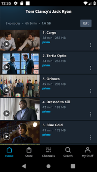 Herunterladen Amazon Prime Video Unterhaltung für Android Bildschirmfoto 3