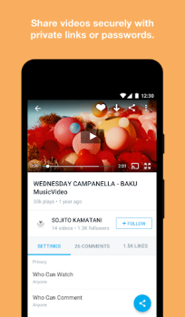 Herunterladen Vimeo Unterhaltung für Android Bildschirmfoto 4