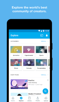 Herunterladen Vimeo Unterhaltung für Android Bildschirmfoto 5