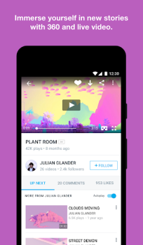 Herunterladen Vimeo Unterhaltung für Android Bildschirmfoto 6