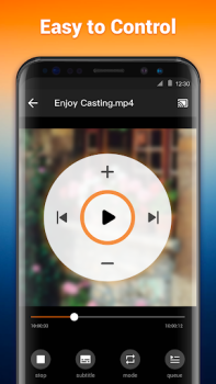Herunterladen Übertragung auf TV: Chromecast Video-Player und -Editoren für Android Bildschirmfoto 5