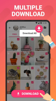 Herunterladen Story Saver for Instagram Video-Player und -Editoren für Android Bildschirmfoto 3