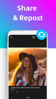 Herunterladen Video Downloader for Instagram Video-Player und -Editoren für Android Bildschirmfoto 3