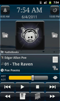 Herunterladen MortPlayer Audio Books Musik und Audio für Android Bildschirmfoto 2