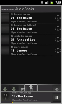 Herunterladen MortPlayer Audio Books Musik und Audio für Android Bildschirmfoto 3